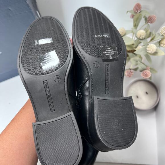 Tommy Hilfiger Diwan Knee High Riding Boots Black Women's 9.5M NWB - Picture 9 of 11